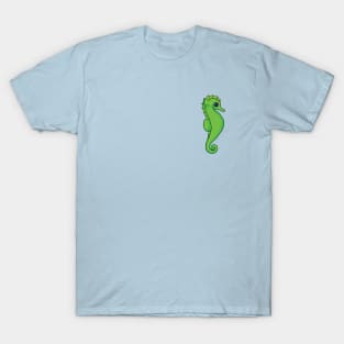 Cute Green Seahorse T-Shirt